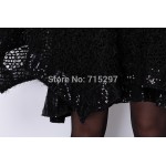  2014 new arriving autumn and winter casual all-match cotton lace big size long-sleeve two pcs set loose slimming elegant dress