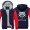 Raglan Navy Red A3