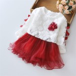  Baby Girl Dress 2017 New Princess Infant Party Dresses for Girls Autumn Kids tutu Dress Baby Clothing Toddler Girl Clothes