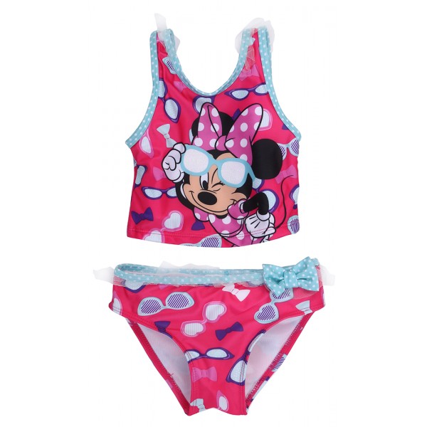  Baby Girls Swimwear Minny Mouse Bathing Kid Gilr Cartoon Swimsuit Tankinis Child Bikini