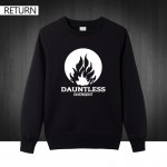  Movie DAUNTLESS Divergent Printed Mens Men Sweatshirt Fashion 2016 New Long Sleeve Cotton Men's Pullover Hoodies Plus Size