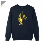  Prince Vegeta Into Fashion Men's printed Sweatshirt long Sleeve hoodies Cotton hoody Man Clothing tracksuit for men plus size p
