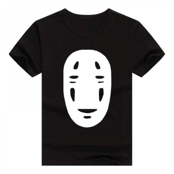  T-shirts for Women Spirited Away No Face Man Harajuku Funny Product Tops&Tees Cotton  Female T-shirt Camisas Femininas 2017