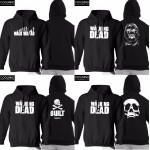  cotton blend the walking dead men Hoodies with hat fleece casual loose TWD mens hoodies and sweatshirts 2016 H01