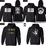  cotton blend the walking dead men Hoodies with hat fleece casual loose TWD mens hoodies and sweatshirts 2016 H01