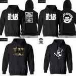  cotton blend the walking dead men Hoodies with hat fleece casual loose TWD mens hoodies and sweatshirts 2016 H01