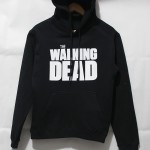  cotton blend the walking dead men Hoodies with hat fleece casual loose TWD mens hoodies and sweatshirts 2016 H01