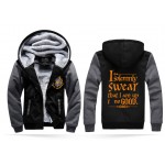  zippter fleece sweatshirt I Solemnly Swear That I Am Up To No Good men jacket 2017 tracksuits winter casual hoodies