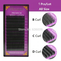 0.07/0.10/0.15/0.20/0.25 mink individual eyelash extension hair false eyelashes  free shipping