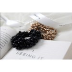 1 PC New Fashion Women Lady Pearls Beads Elastic Hair Rope Scrunchie Ponytail Holder Hair Band Accessories