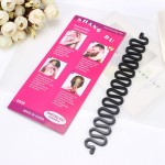 1 PC Women Lady French Hair Braiding Tool Braider Roller Hook With Magic Hair Twist Styling Bun Maker Hair Band Accessories