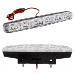 1 Pair Universal 6 LEDs Car Daytime Running Lights DRL DC 12V LED Steering Lamp Automobile Light Source Car-styling