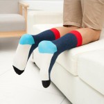 1 pair New style colorful Stripes men cotton socks brand man dress knit casual long tube socks casual calcetines skateboard sock