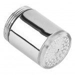 1 pc LED Light Water Faucet Tap Heads Temperature Sensor RGB Glow LED Shower Stream Bathroom Shower faucet 3 Color Changing