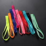 10 Candy Colors Fashion Anti-Slip Double Bands Elastic Headband Women Girl Casual Hairbands