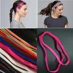 10 Candy Colors Fashion Anti-Slip Double Bands Elastic Headband Women Girl Casual Hairbands