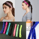 10 Candy Colors Fashion Anti-Slip Double Bands Elastic Headband Women Girl Casual Hairbands