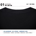 100% Cotton Tee Print Shirts Guns N Roses Led Zeppelin The Beatles T Shirt Men 3D Black Friday Short Sleeve Hip Hop Tshirt Homme