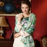 100% Mulberry Long Scarf Women Silk Scarf Luxury Brand Scarf Shawl Silk Scarves Long Printed Shawls Beach Cover-ups