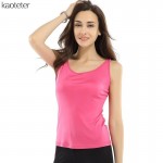 100% Pure Silk Women's Camisole Femme Casual Thin Round Neck Sleeveless Women Sling Camis Female Tank Tops Woman Halter Tops