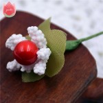 10pcs Foam Silk Stamen Handmade Artificial Berry Flower Wedding Decoration DIY Wreath Gift Box Scrapbooking Craft Fake Flower