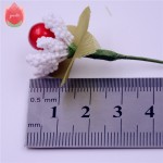 10pcs Foam Silk Stamen Handmade Artificial Berry Flower Wedding Decoration DIY Wreath Gift Box Scrapbooking Craft Fake Flower