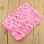 10pcs/lot 20cm X 23cm Girl 9 Inch Crochet Tutu Tube Tops Chest Wrap Wide Crochet headbands Free Shipping H018