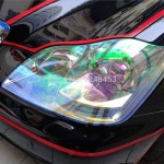 120cm*30cm Shiny Chameleon Auto Car Styling headlights Taillights  film lights  Change Color Car film Stickers Car Accessories