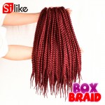 12'' 18" 22" Crochet Braids Box Braids Hair Extensions 12 Roots 3S Crochet Box Braiding Twist Hair Jumbo Crochet Hair for Women 