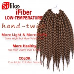 12'' 18" 22" Crochet Braids Box Braids Hair Extensions 12 Roots 3S Crochet Box Braiding Twist Hair Jumbo Crochet Hair for Women 