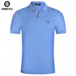 15 Color Mens Polo Shirt Brands Slim Fit Casual Solid Polo Shirts Brand Clothing Short Sleeve Fashion Haoyu Poloshirt Summer XXL