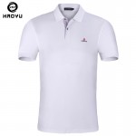 15 Color Mens Polo Shirt Brands Slim Fit Casual Solid Polo Shirts Brand Clothing Short Sleeve Fashion Haoyu Poloshirt Summer XXL