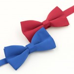 16 Colors Fashion Bow Ties For Men Bowtie Tuxedo Classic Solid Color Wedding Party  Red Black White Green Butterfly Cravat Brand
