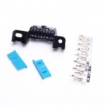 16pin obd2 connector OBD2 OBD 2 16Pin Female angle Connector OBD Female Wire Sockets Connector  obd ii adapter Diagnostic Tools