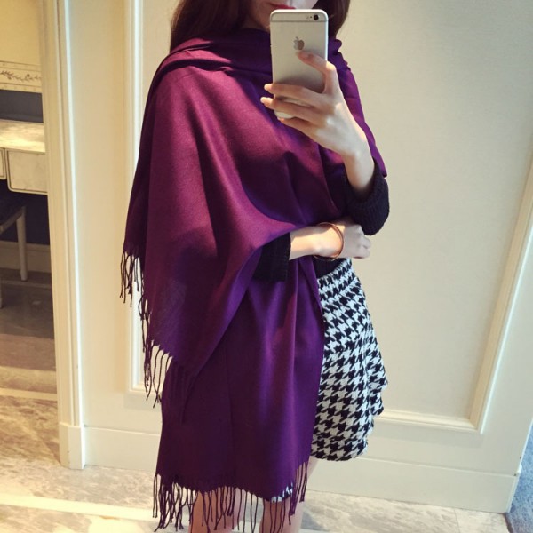 190*65cm hot selling 2016 cashmere women scarf national wind tassel scarf brand shawls and scarves winter scarf skyour