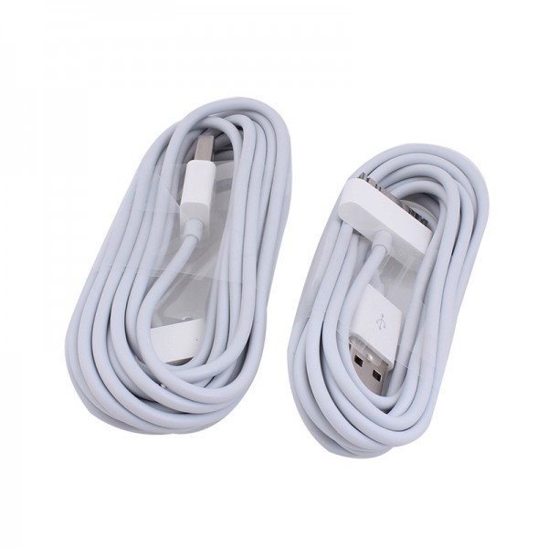 1M USB Cable for iPhone 4 4S Data Charger Mobile Phone Charging Cord for iPhone 3G 3GS iPad 3 for iPod