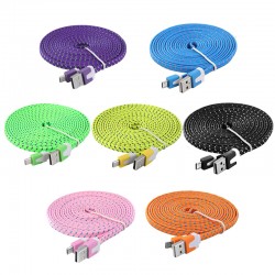 1M/2M/3M Micro USB Charger Data Sync USB Cable Cord For samsung galaxy S3 S4 S5 for htc Smart Phone