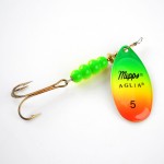 1PC Size0-Size5 Fishing Lure Hook Mepps Spinner Spoon Lures With Mustad Treble Hooks Peche Jig Anzuelos De Pesca