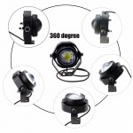 1PCS LED DRL Car Fog Lights Waterproof 1000LM DRL Eagle Eye Daytime Running Light Reverse Backup Parking Foglight 10W CCC AE