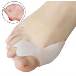 1Pair Silica Gel Bone Thumb Orthotics Beetle-crusher Corrector Toe Separators Outer Appliance Health Care Hallux Valgus Adjuster
