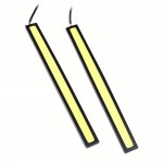 1Pcs 17CM LED COB DRL Daytime Running Lights DC12V External Waterproof Led Car Styling Car Light Source Parking Fog Bar Lamp