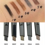 1Pcs New automatic eyebrow pencil makeup 5 style paint for eyebrows brushes cosmetics brow eye liner tools brow pencil #8124