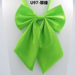 1Piece Women Tie Red Butterfly Women's Bow Tie Black Knot Female Girl Student Hotel Clerk Waitress Neck Wear Ribbon Ties green