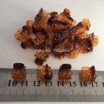 1cmx1.2cm 24pcs/pack Plastic Jaw Clip Hair Claw Clip Jaw Clamp Black Amber Mix Colors For Women Girls Baby Hair Accessory