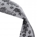 1pc 3D Black Lace Nail Art Templates Foil Stickers Flower Decals Tips Manicure Tool Gel Polish