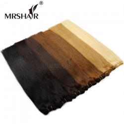 1pc Remy Hair Weaves Straight 100grams Brazilian Natural Human Hair Weaving Double Wefted Blonde Black Human Hair Products