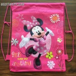 1pcs Minnie mickey moana trolls non-woven fabric backpack child travel school bag decoration mochila drawstring bag birthdayland