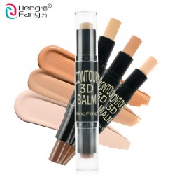 2 in 1 Complexion+Embellish Highlighter and Shimmer Stick Concealer Bronzer 3 Colors 6.2g Face Makeup Brand HengFang #H8449