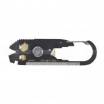 20 In 1 EDC Outdoor Multi Tool Stainless Steel Keychain Key Hanging Bottle Opener Nail Puller Screwdriver