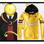 2015 Autumn Yellow Harajuku Hoodies Men Suit Unisex Women Tops Anime Sweatshirts Men Top Cosplay